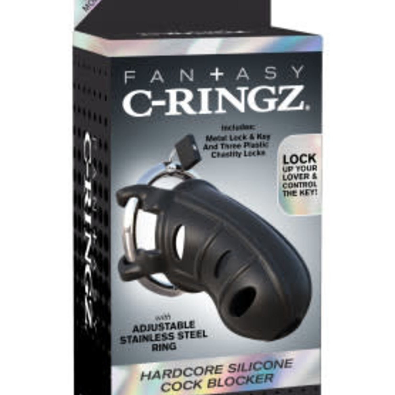 Pipedream Fantasy C-Ringz Hardcore Silicone Cock Blocker