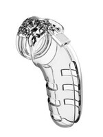 Shots Mancage Mancage Model 6 Chastity 5.5 Inch Cock Cage - Transparent