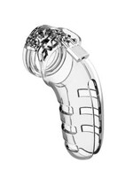 Shots Mancage Mancage Model 6 Chastity 5.5 Inch Cock Cage - Transparent