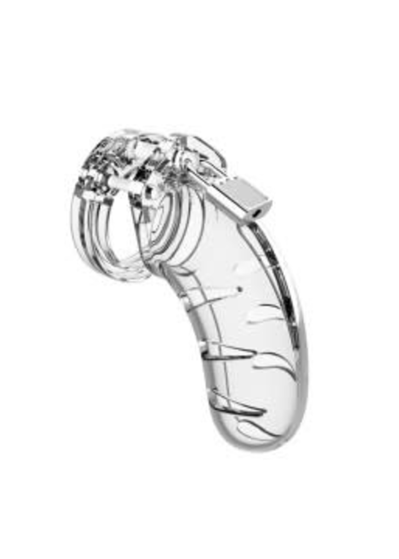 Shots Mancage Mancage Model 3 Chastity 4.5 Inch Cock Cage - Black