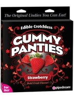 Pipedream Gummy Panties - Strawberry For Her