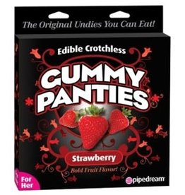 Pipedream Gummy Panties - Strawberry For Her