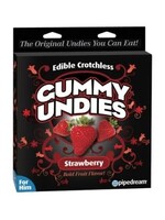 Pipedream Gummy Undies - Strawberry For Him