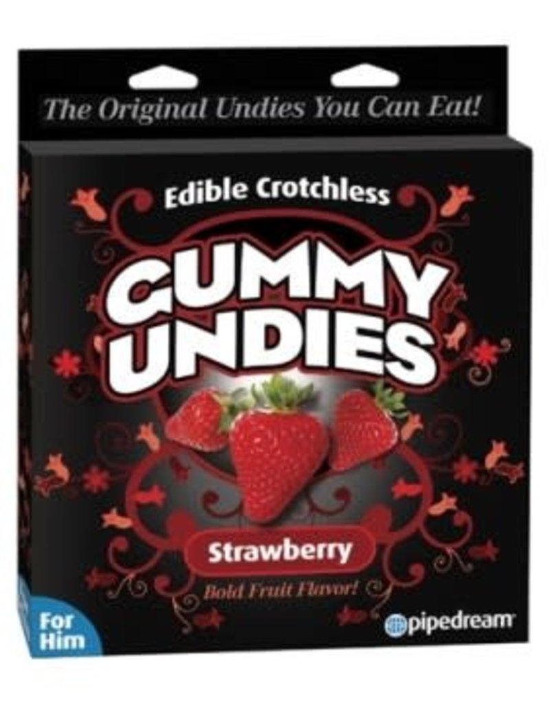 Pipedream Gummy Undies - Strawberry For Him