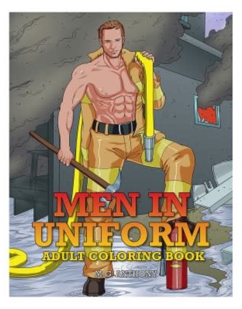 Post Hill Press MEN IN UNIFORM COLORING BOOK