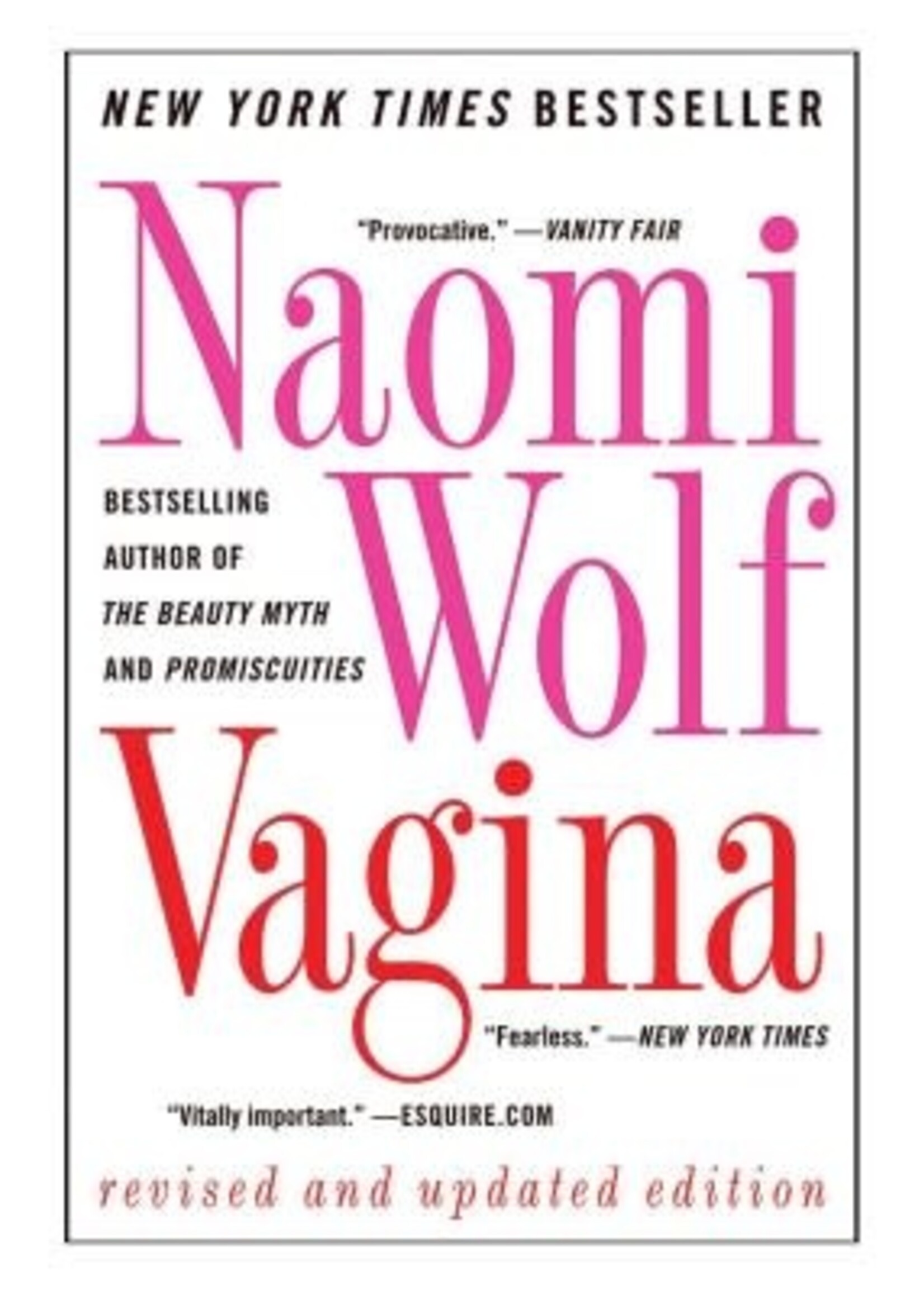 Harper Collins VAGINA BY NAOMI WOLF