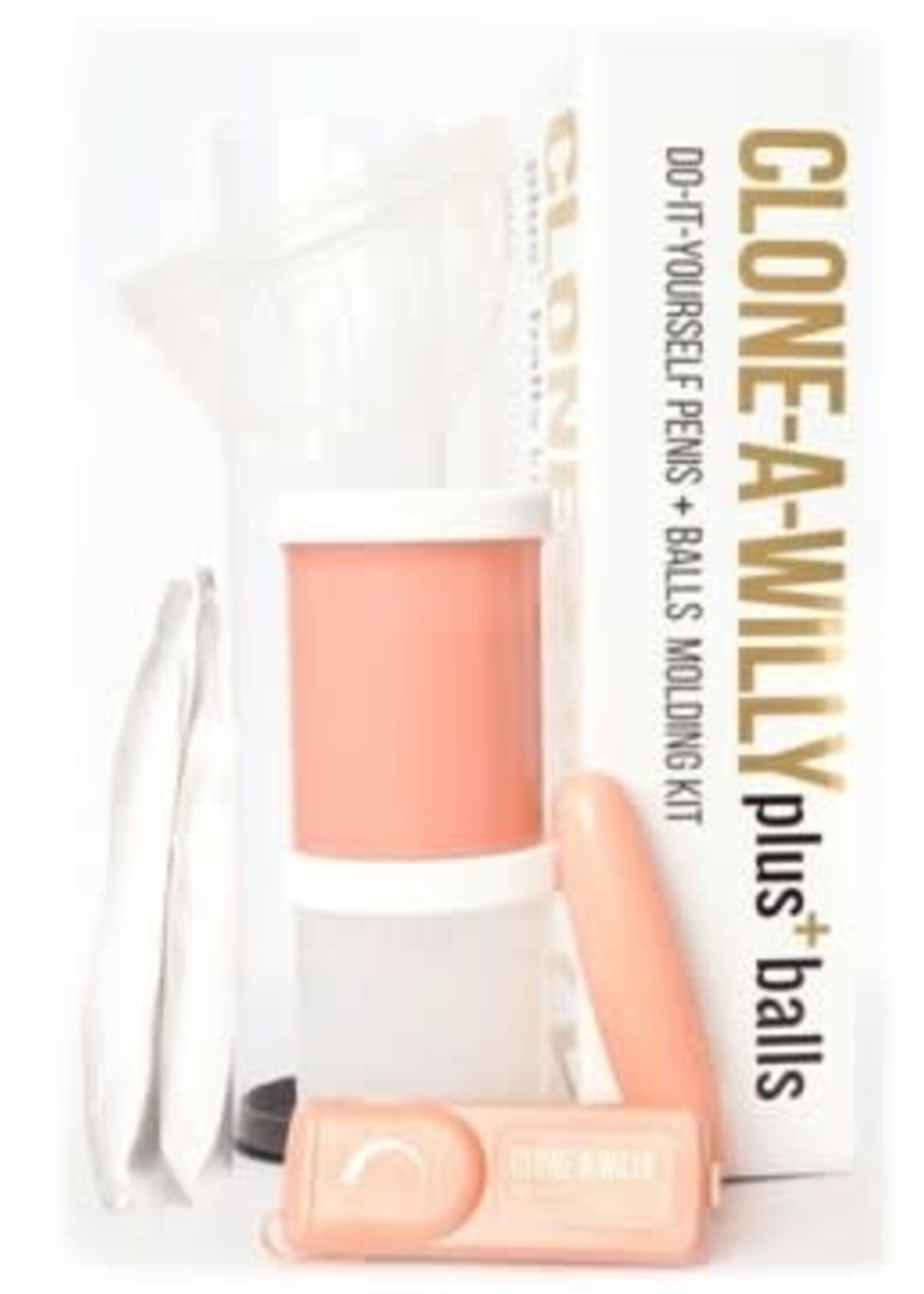Clone-A-Willy Clone-a Willy Plus Balls Kit - Light Skin Tone