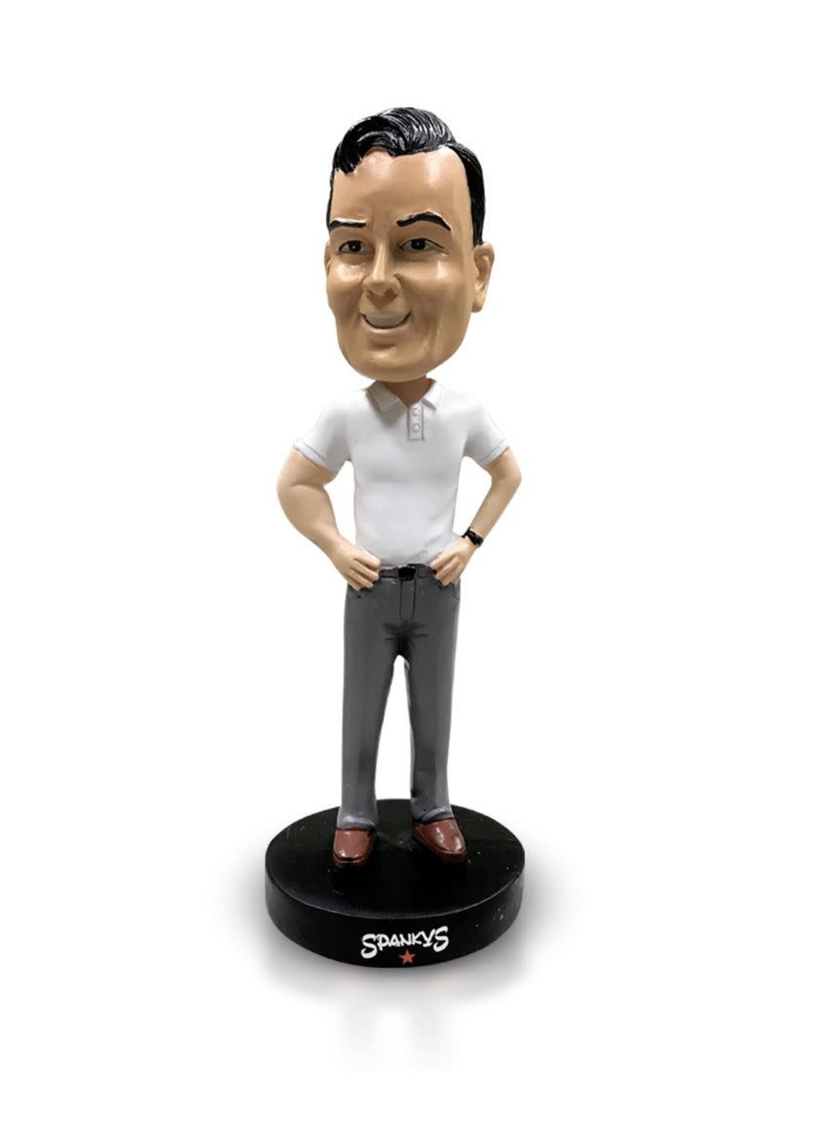 Spanky's Strong Arm Man Bobble Head
