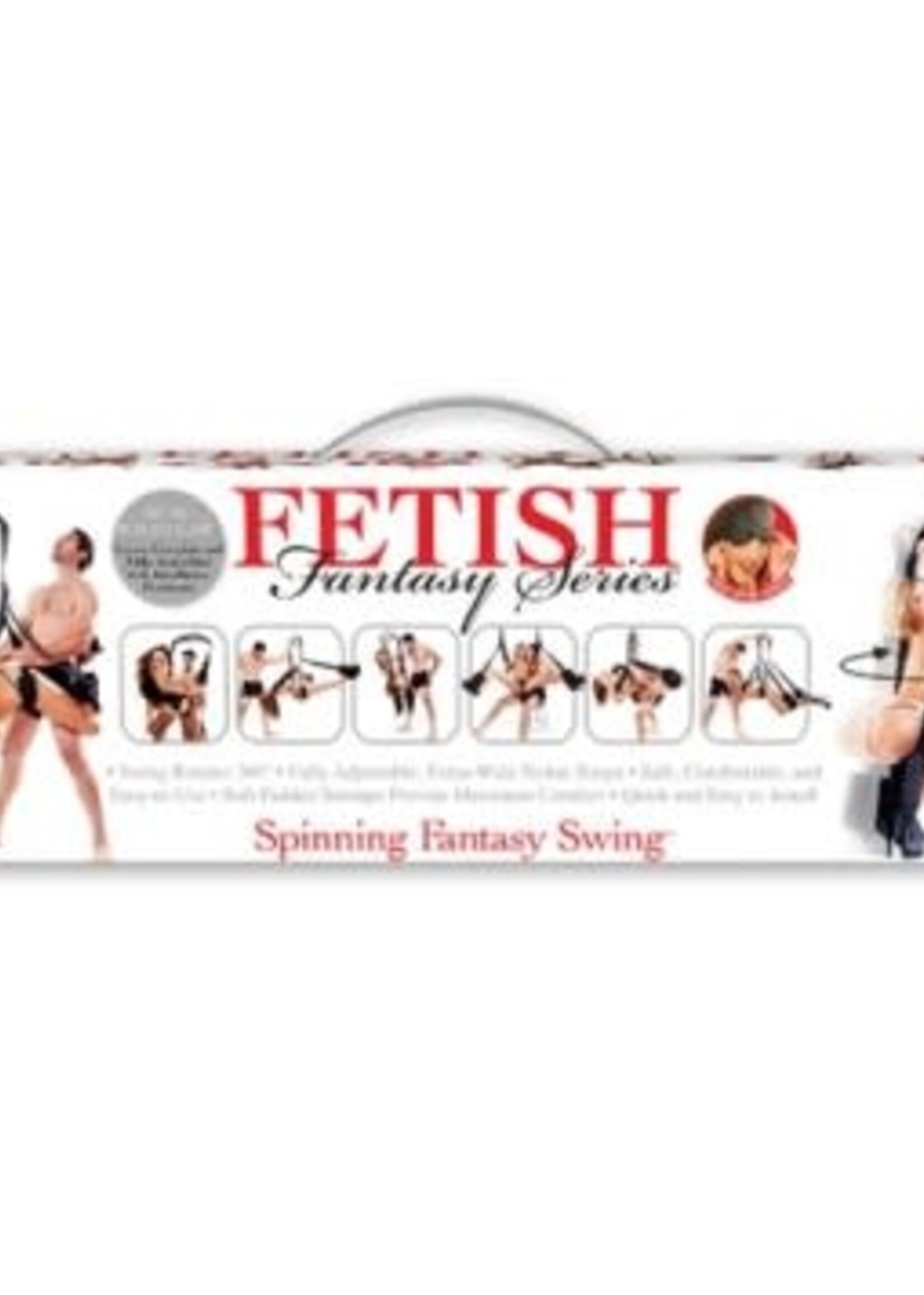 Pipedream Fetish Fantasy Series Spinning Fantasy Swing - Black