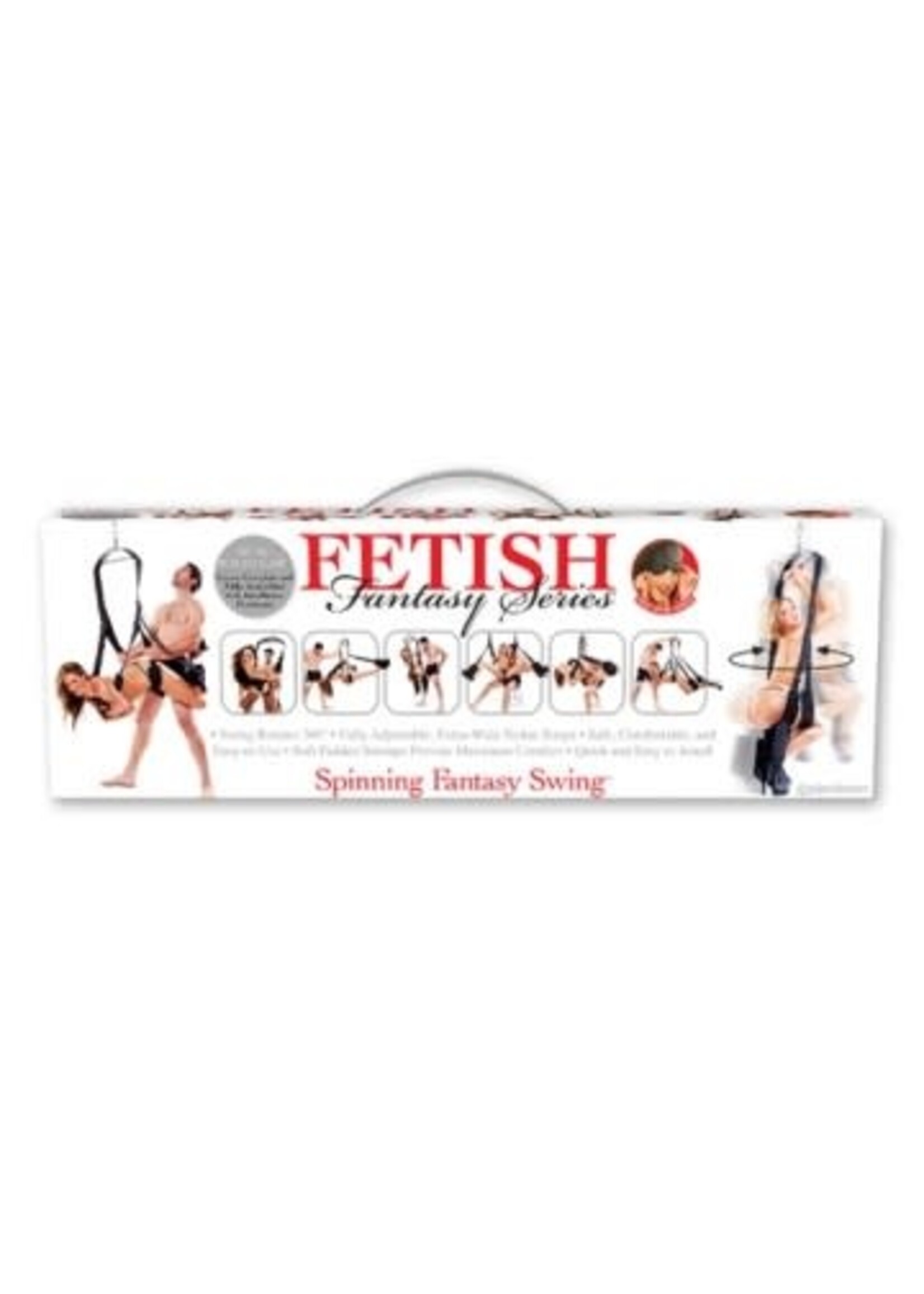 Pipedream Fetish Fantasy Series Spinning Fantasy Swing - Black