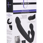 XR Brands Strap U Tri-Volver Rechargeable Strapless Strap On