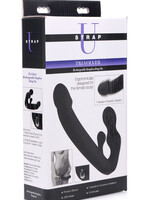 XR Brands Strap U Tri-Volver Rechargeable Strapless Strap On