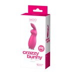 VeDO Crazzy Bunny Rechargeable Bullet - Pretty in Pink