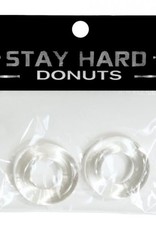 SI Novelties Stay Hard Donuts - 2 Pack - Clear