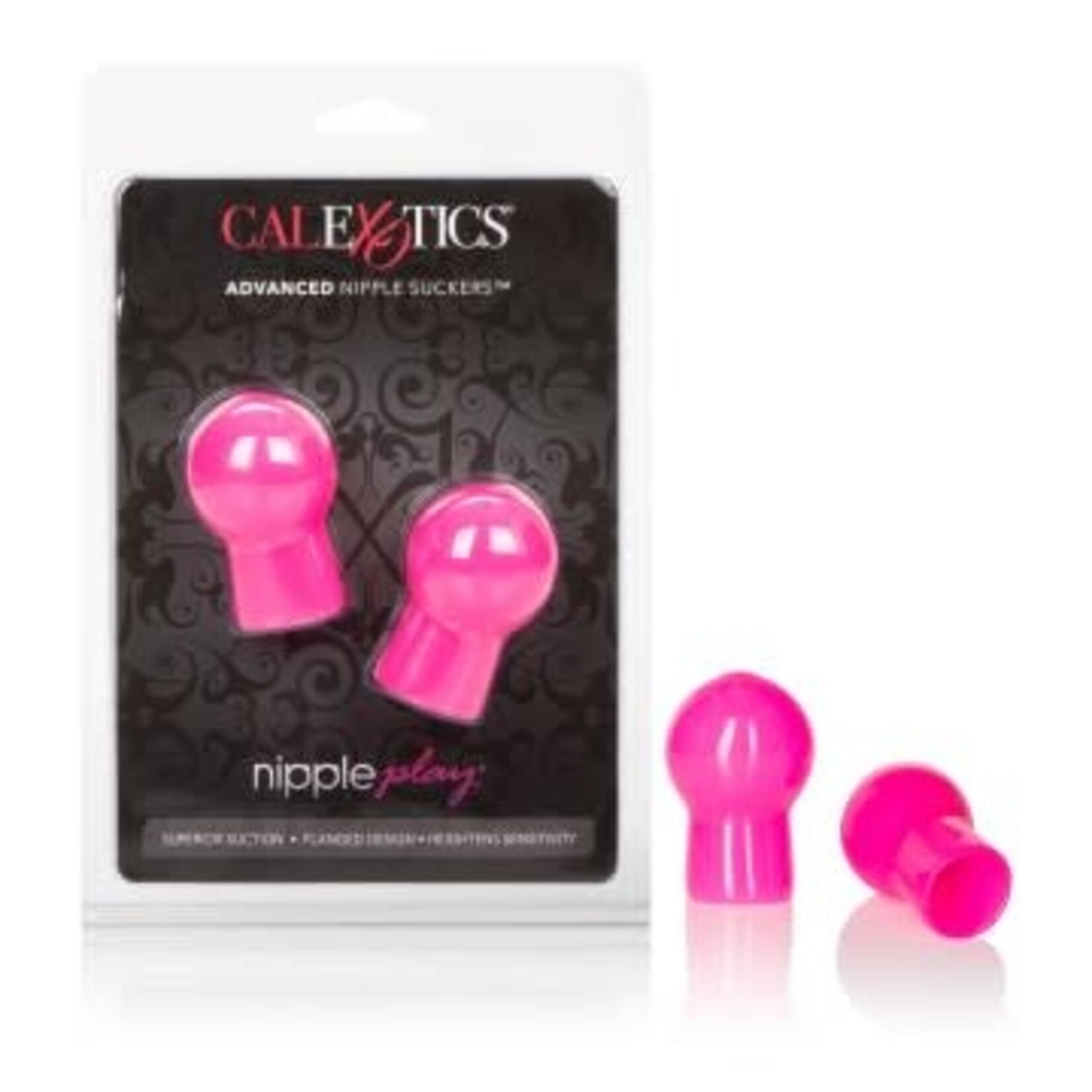 California Exotic Novelties Nipple Play Advanced Nipple Suckers - Pink