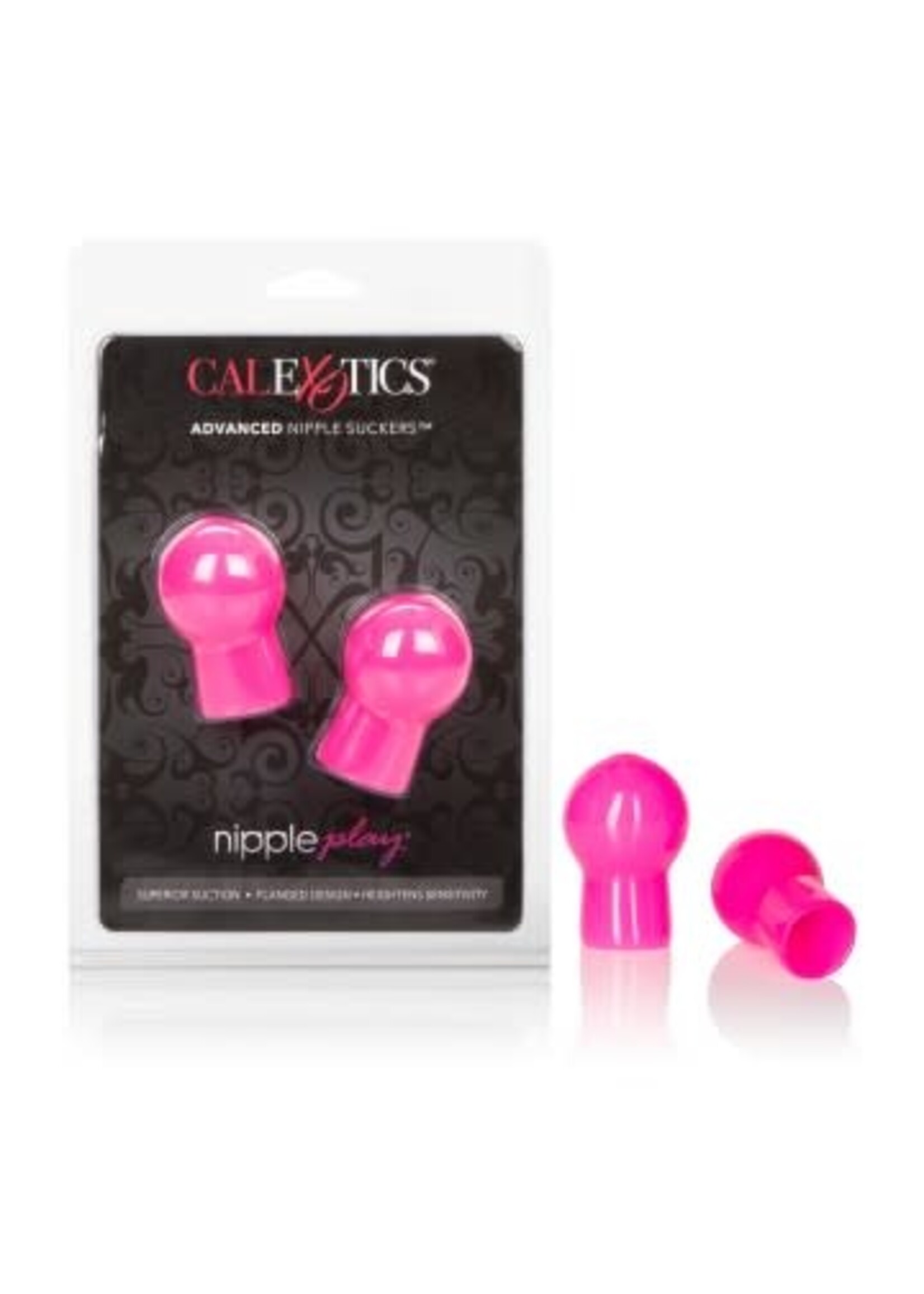 California Exotic Novelties Nipple Play Advanced Nipple Suckers - Pink