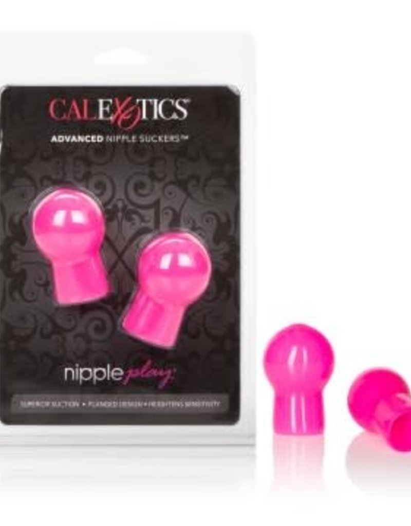 California Exotic Novelties Nipple Play Advanced Nipple Suckers - Pink