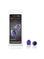 California Exotic Novelties Nipple Play Mini Nipple Suckers - Purple