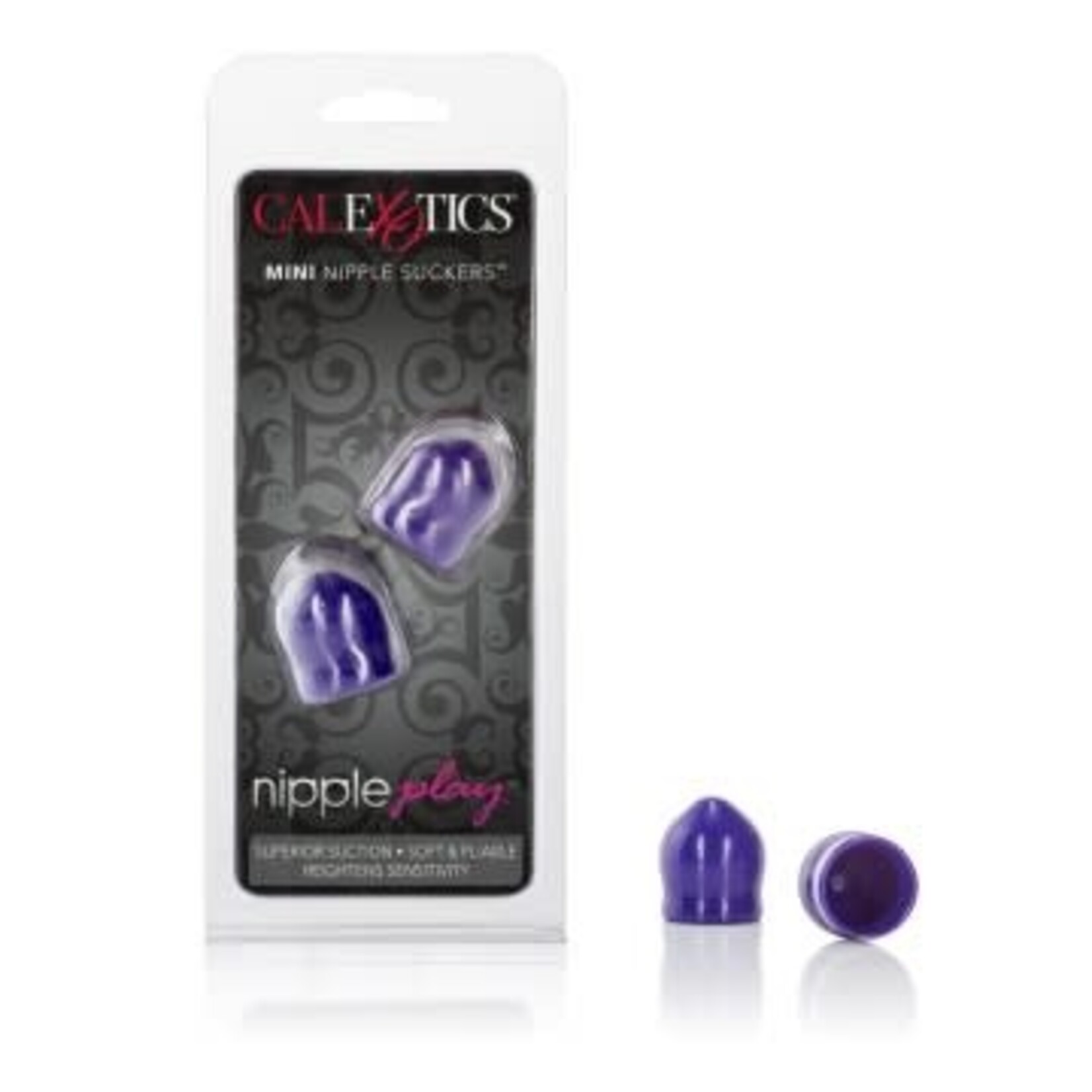 California Exotic Novelties Nipple Play Mini Nipple Suckers - Purple