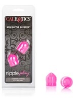 California Exotic Novelties Nipple Play Mini Nipple Suckers - Pink