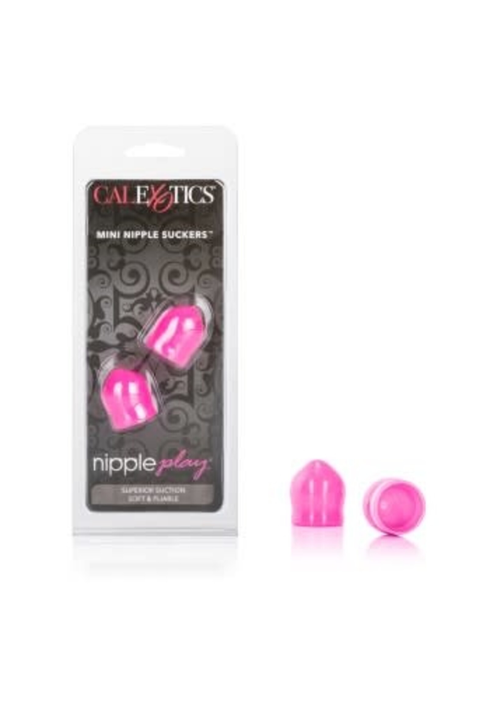 California Exotic Novelties Nipple Play Mini Nipple Suckers - Pink