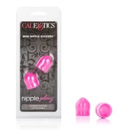 California Exotic Novelties Nipple Play Mini Nipple Suckers - Pink