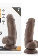 Blush Novelties Dr. Skin - Mr. Smith 7" Dildo With Suction Cup - Chocolate