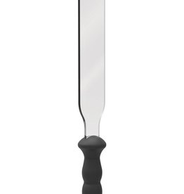 KINK by Doc Johnson Kink The Enforcer Silicone Handle Paddle Black And Clear
