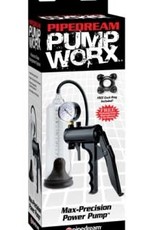 Pipedream Pump Worx Max-Precision Power Pump - Black