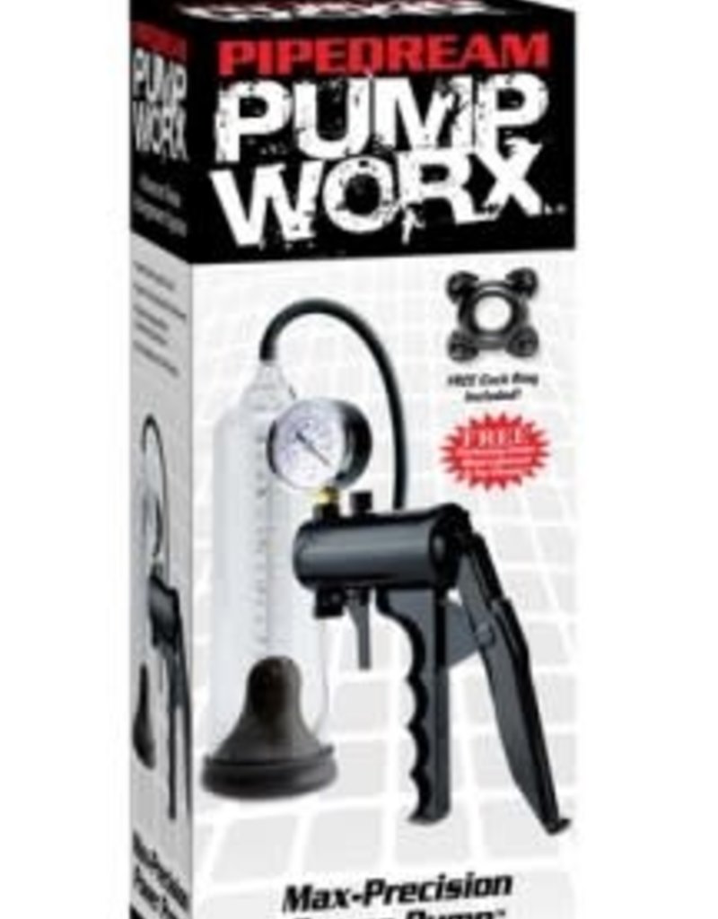 Pipedream Pump Worx Max-Precision Power Pump - Black