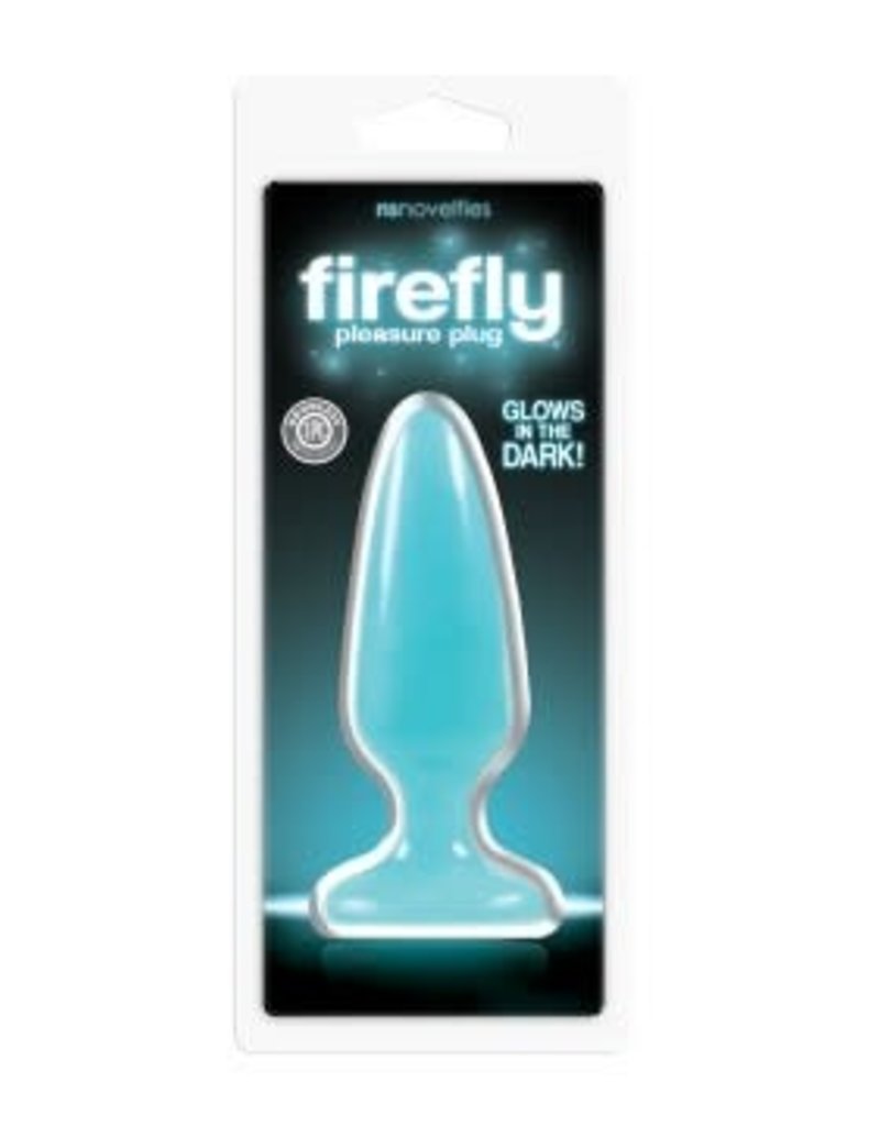 nsnovelties Firefly Pleasure Plug - Medium - Blue