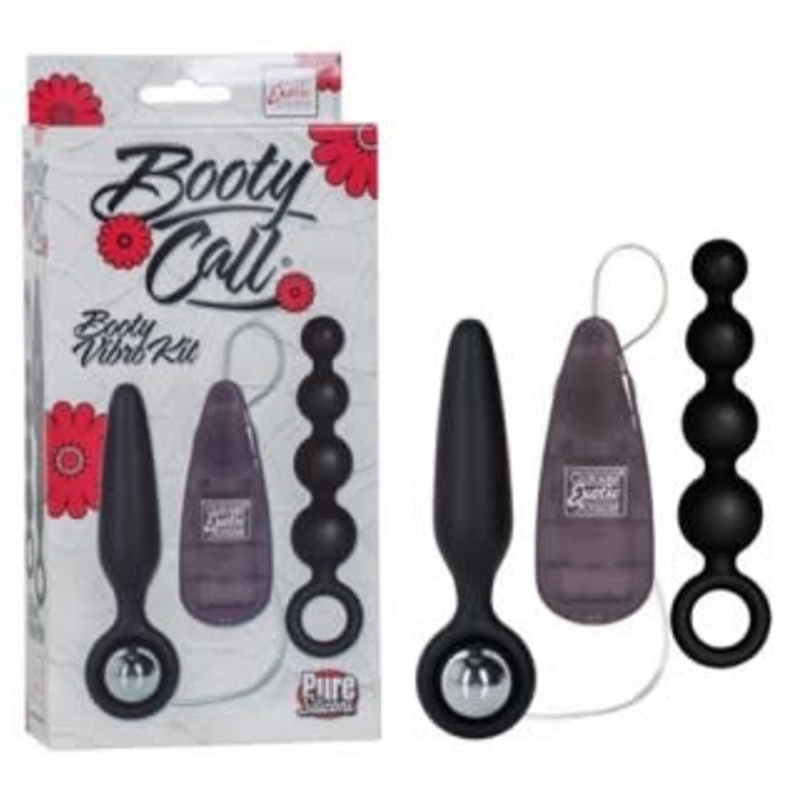 California Exotic Novelties Booty Call Booty Vibro Kits - Black