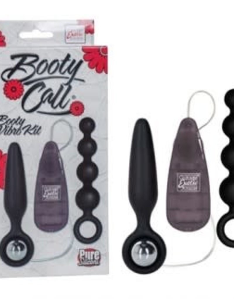 California Exotic Novelties Booty Call Booty Vibro Kits - Black