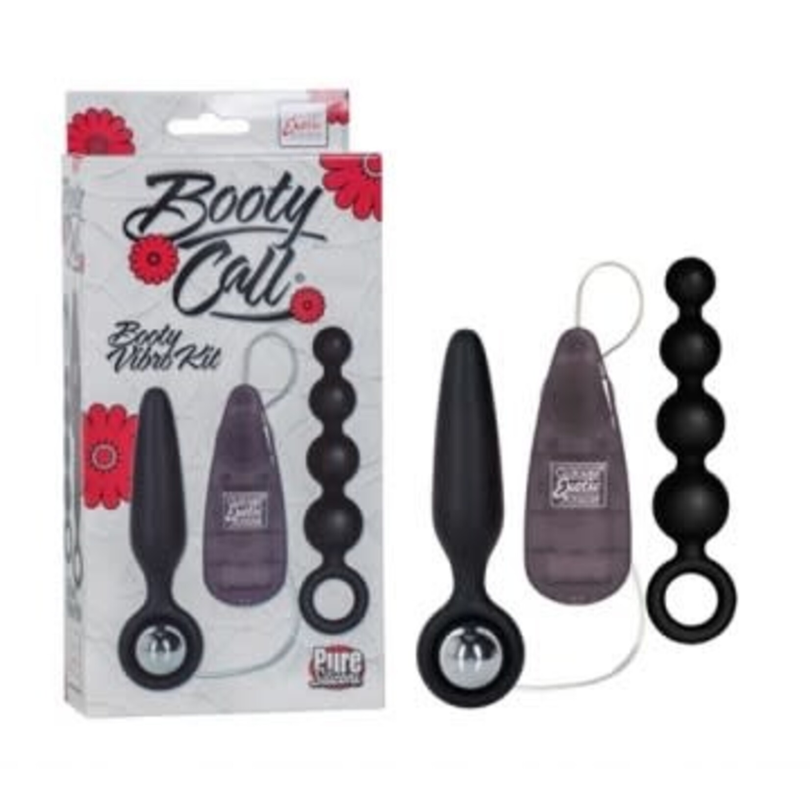California Exotic Novelties Booty Call Booty Vibro Kits - Black