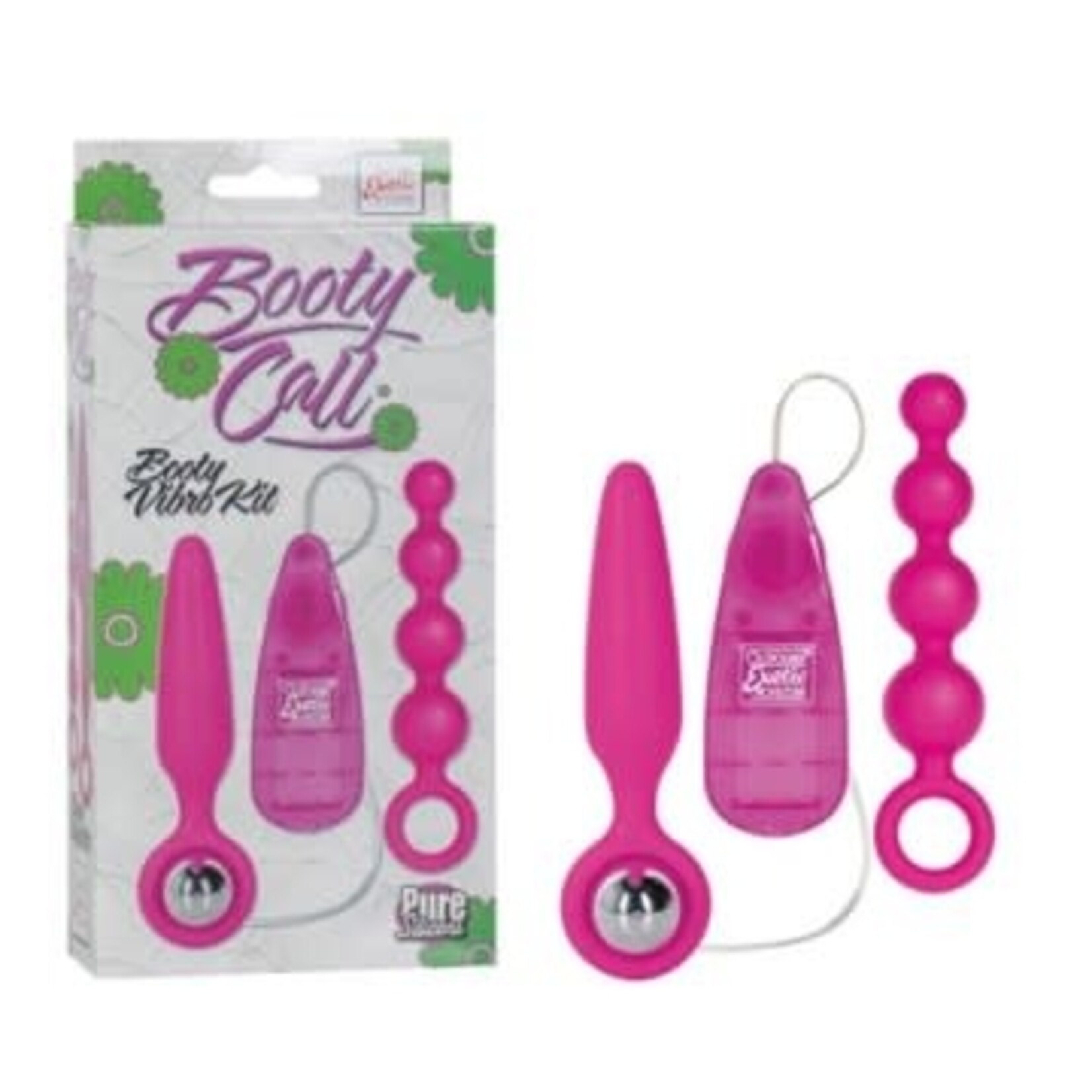 California Exotic Novelties Booty Call Booty Vibro Kits - Pink