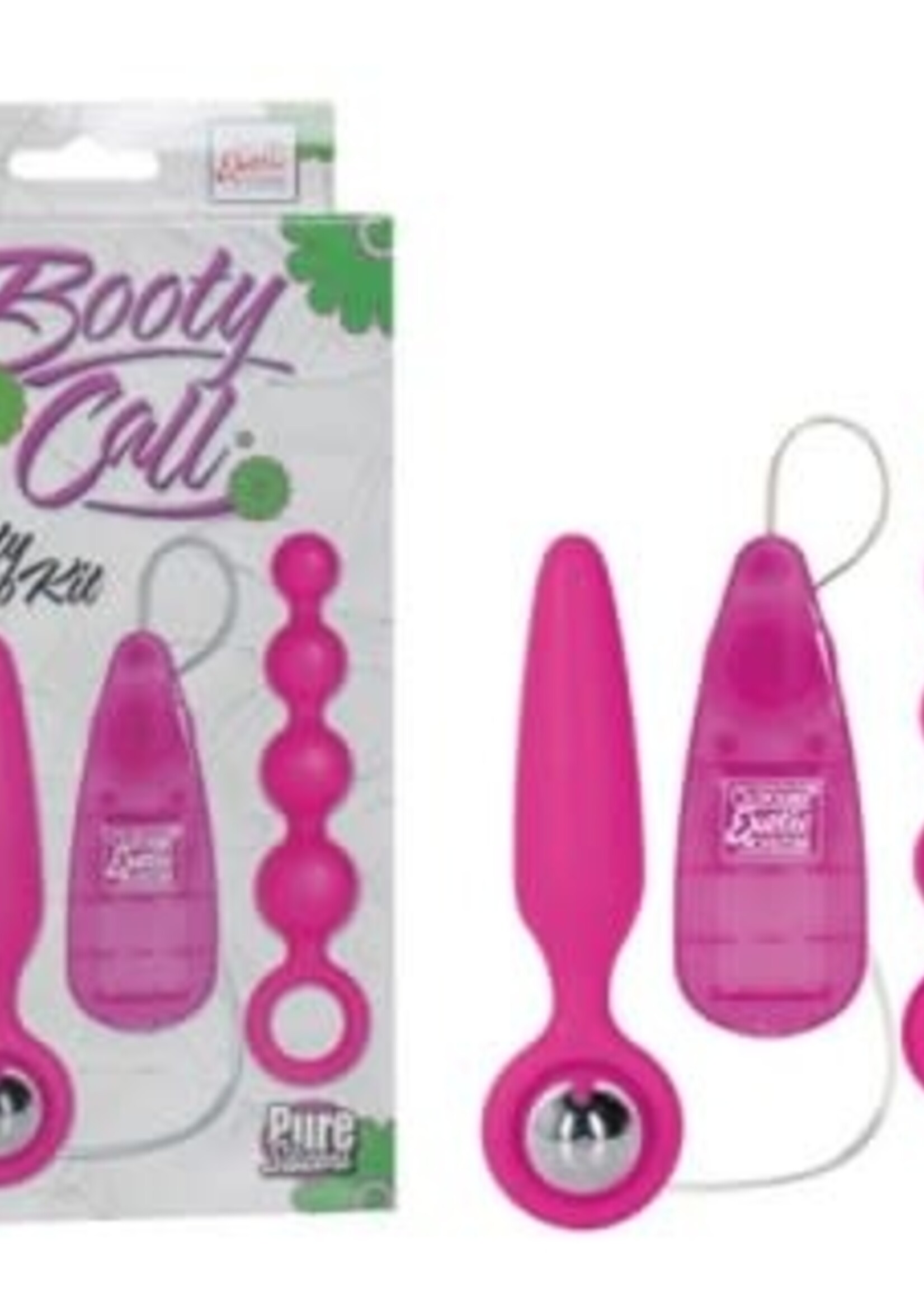 California Exotic Novelties Booty Call Booty Vibro Kits - Pink