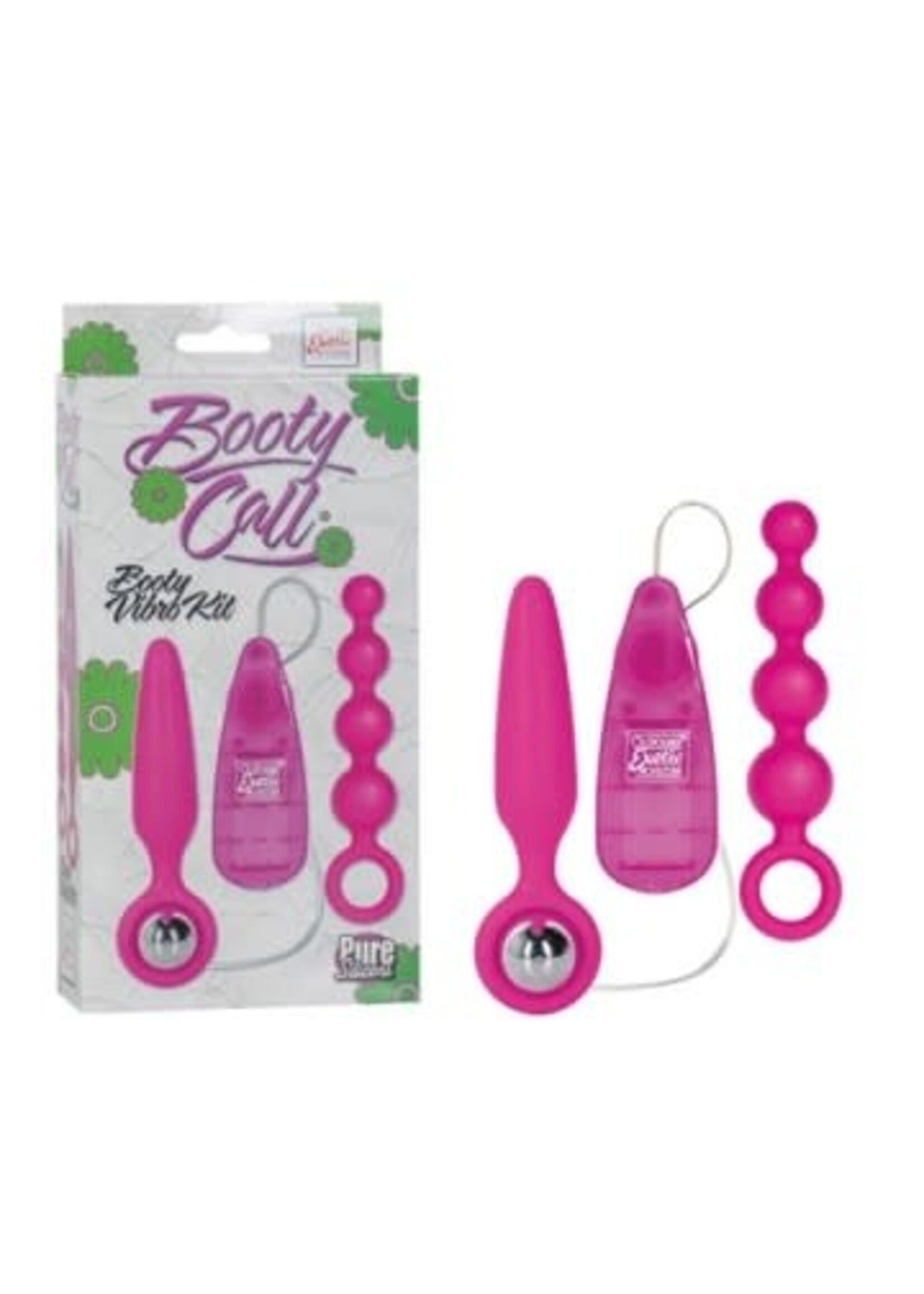 California Exotic Novelties Booty Call Booty Vibro Kits - Pink