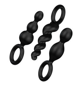 Satisfyer Satisfyer Plugs Set of 3 - Black