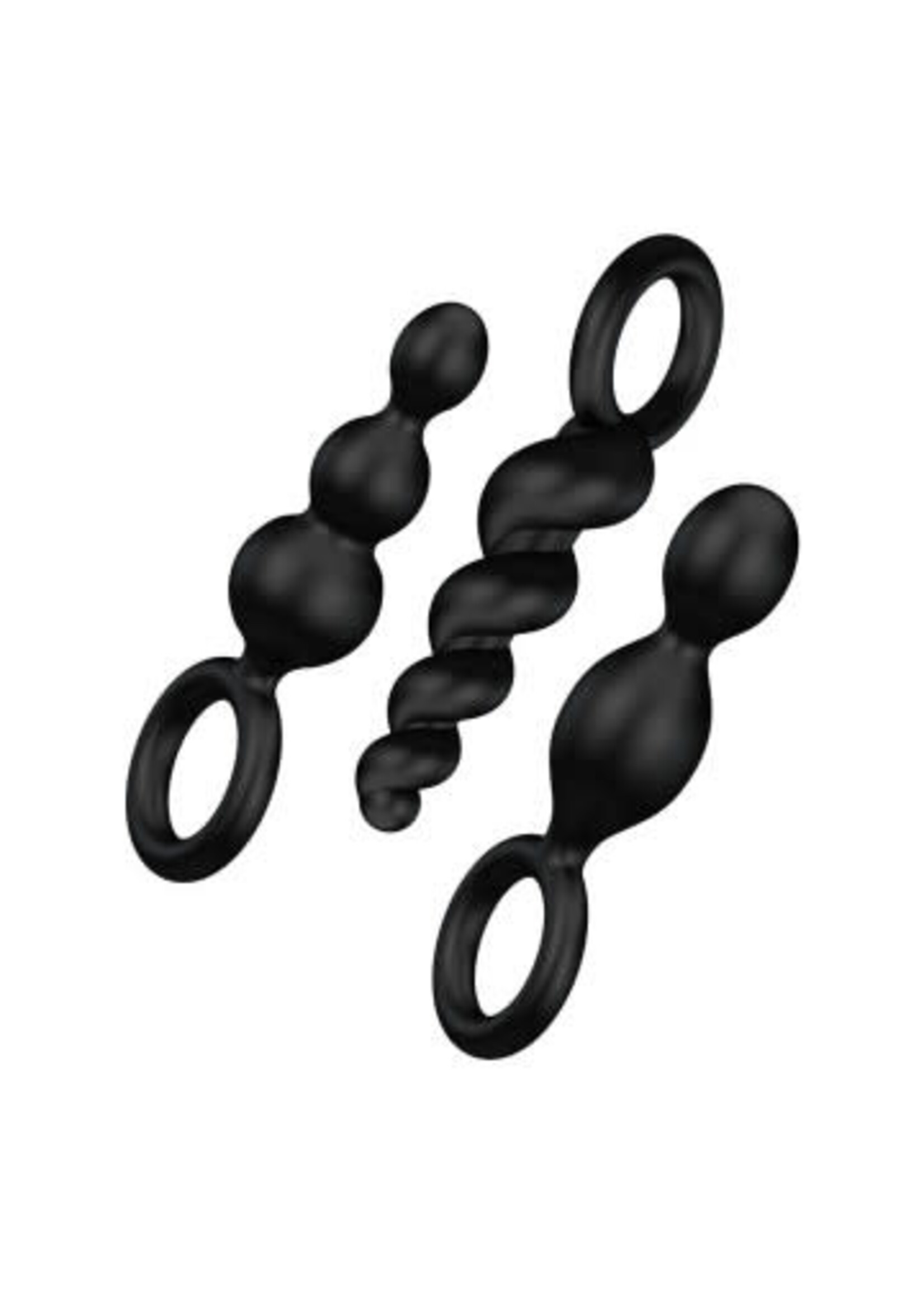Satisfyer Satisfyer Plugs Set of 3 - Black