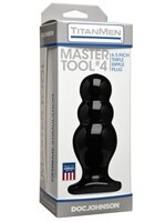 Doc Johnson Titanmen Tool - Master #4 - Black