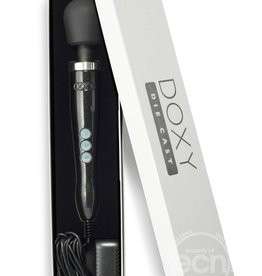 Doxy DOXY Die Cast Plug-In Vibrating Wand Body Massager Metal Black