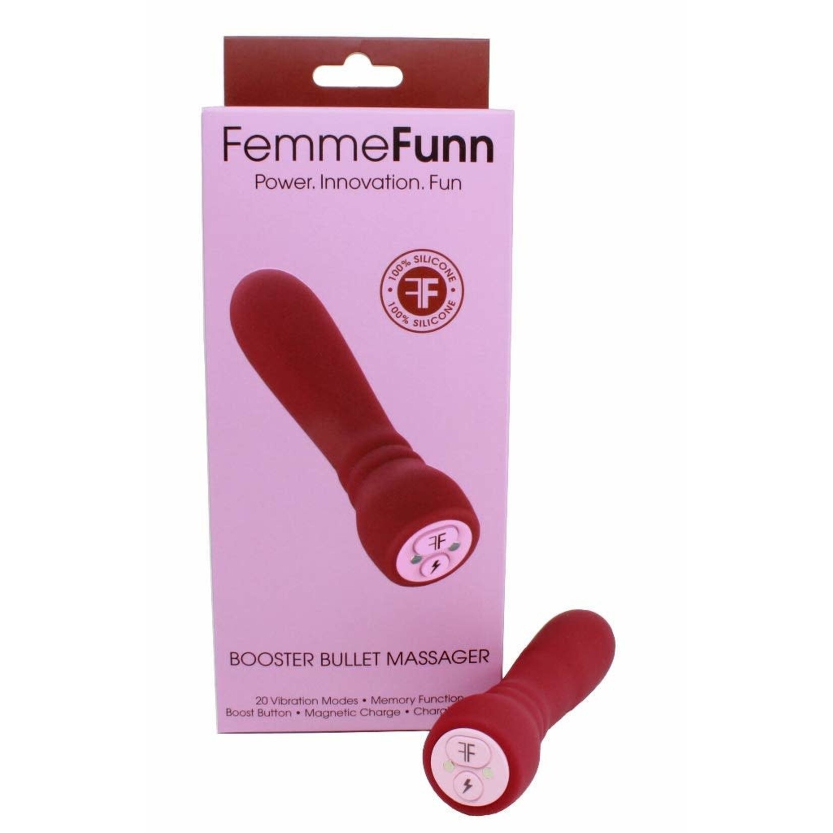 Femme Funn Booster Bullet - Maroon