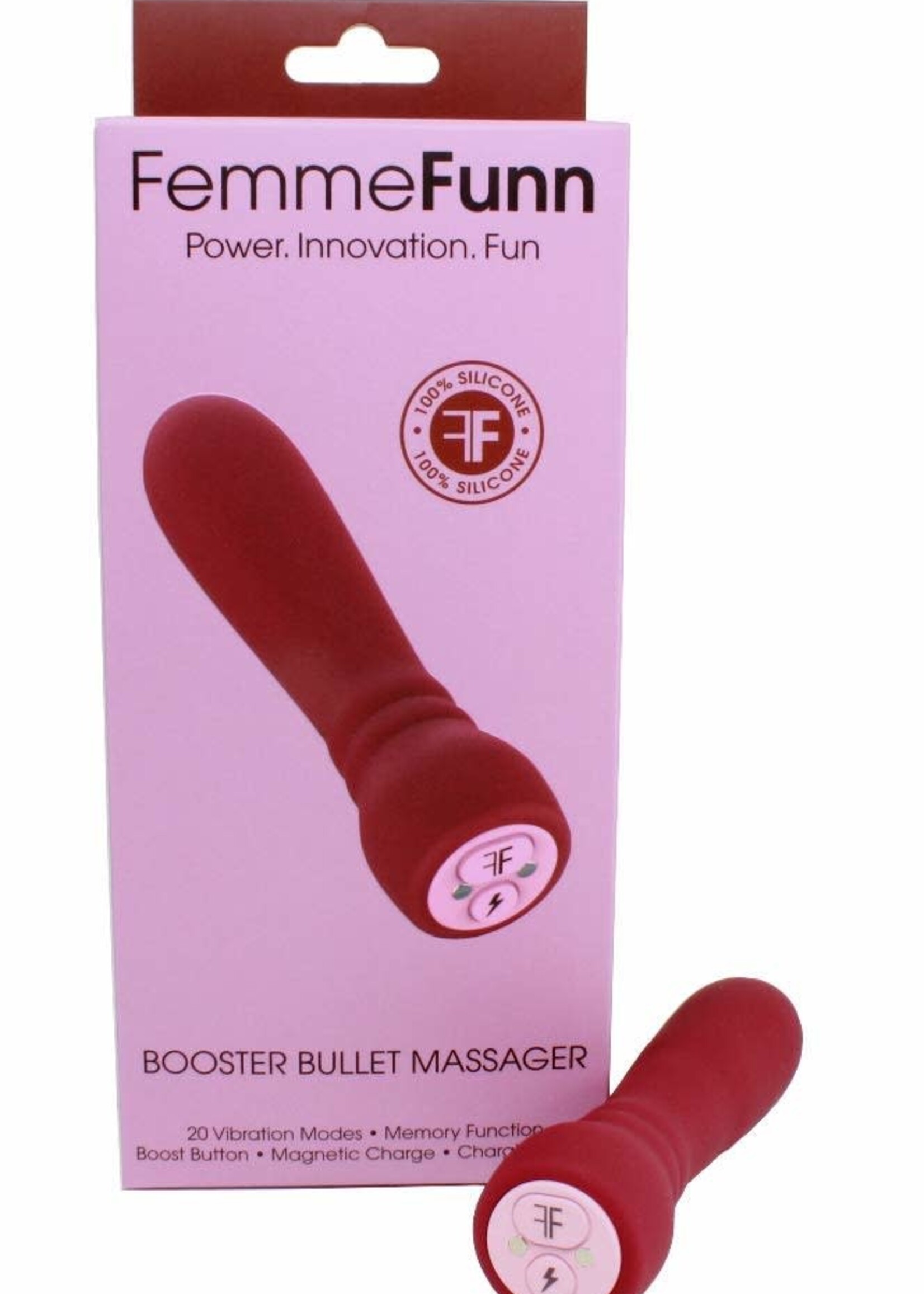 Femme Funn Booster Bullet - Maroon