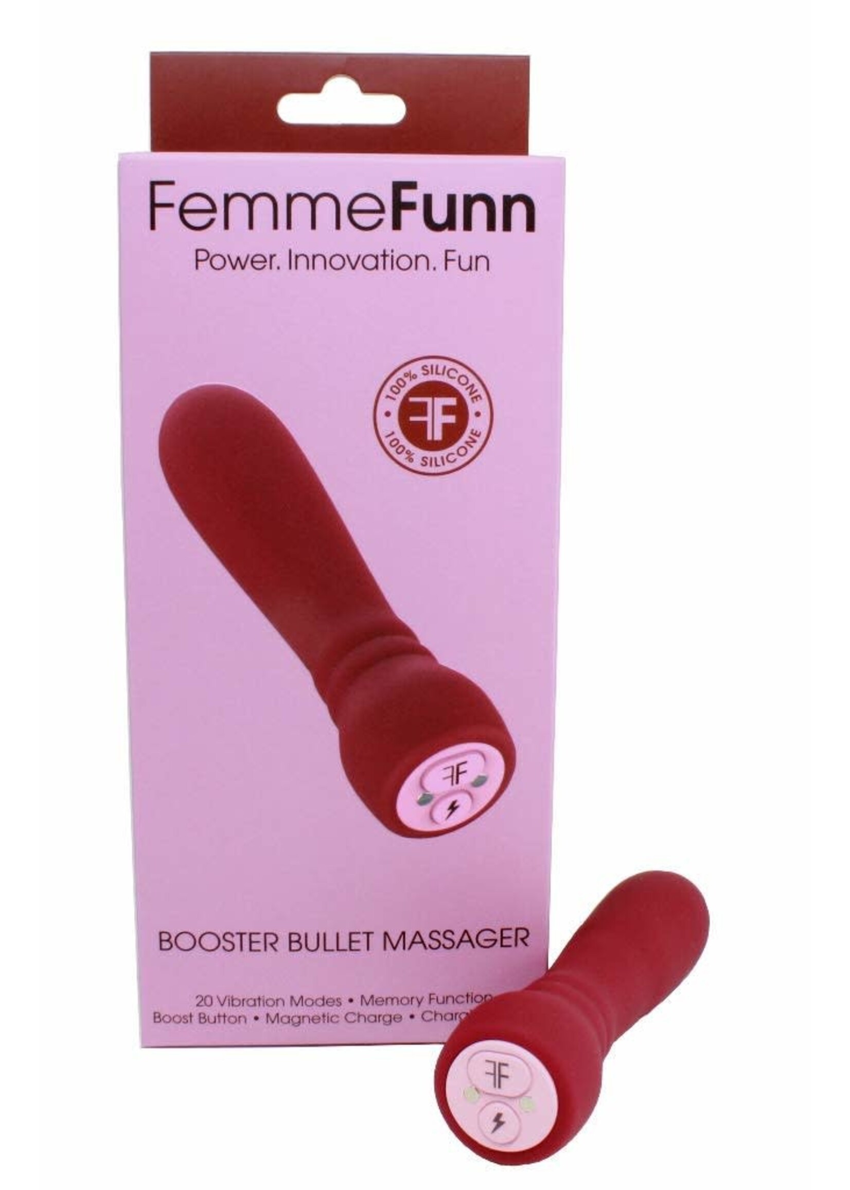 Femme Funn Booster Bullet - Maroon