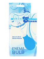 XR Brands Clean Stream Anal Clean Enema Bulb - Blue