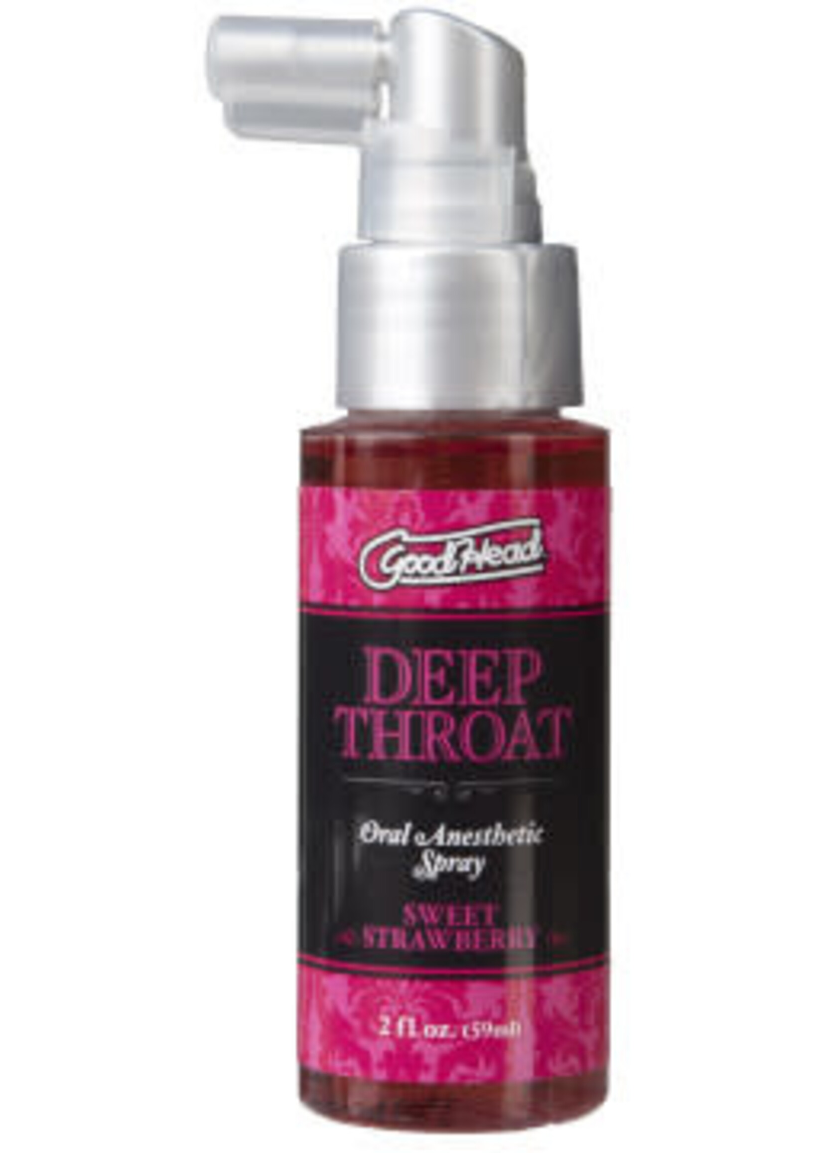 Doc Johnson Good Head Deep Throat Spray - Sweet Strawberry