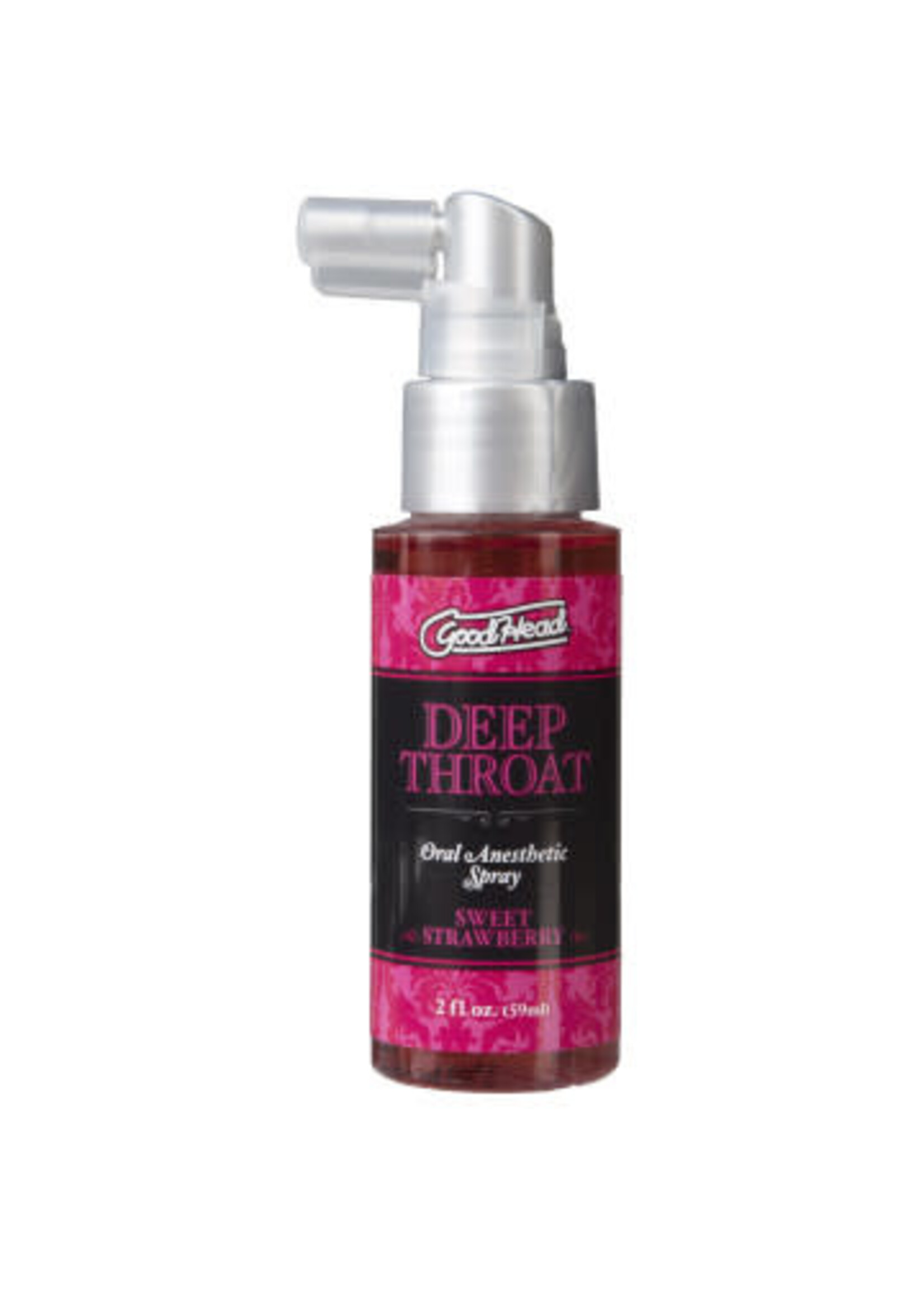 Doc Johnson Good Head Deep Throat Spray - Sweet Strawberry