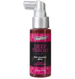 Doc Johnson Good Head Deep Throat Spray - Sweet Strawberry