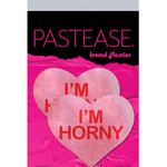 Pastease Pastease I'm Horny Heart - Pink/Red O/S