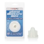 California Exotic Novelties Universal Silicone Pump Sleeve - Clear
